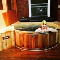 Outdoor Canadian Hot Tub